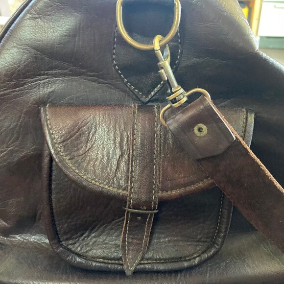 Kilim Leather Duffle Bag - Picture 4 of 11